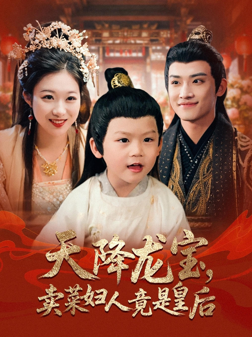 天降龙宝卖菜妇人竟是皇后